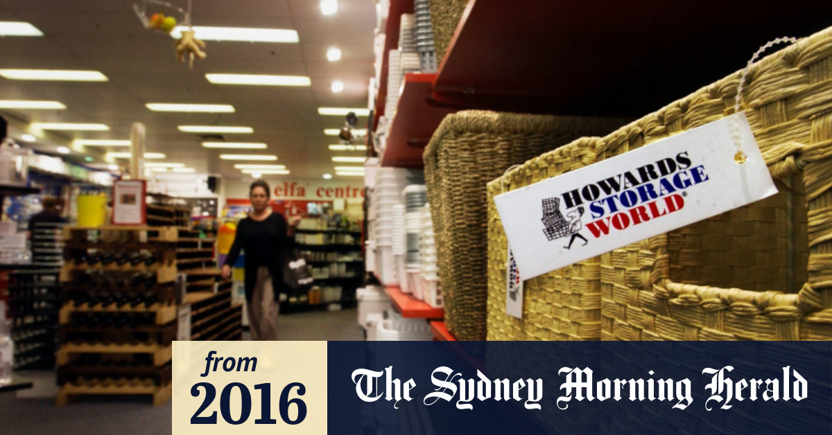 Howards Storage World goes into voluntary administration